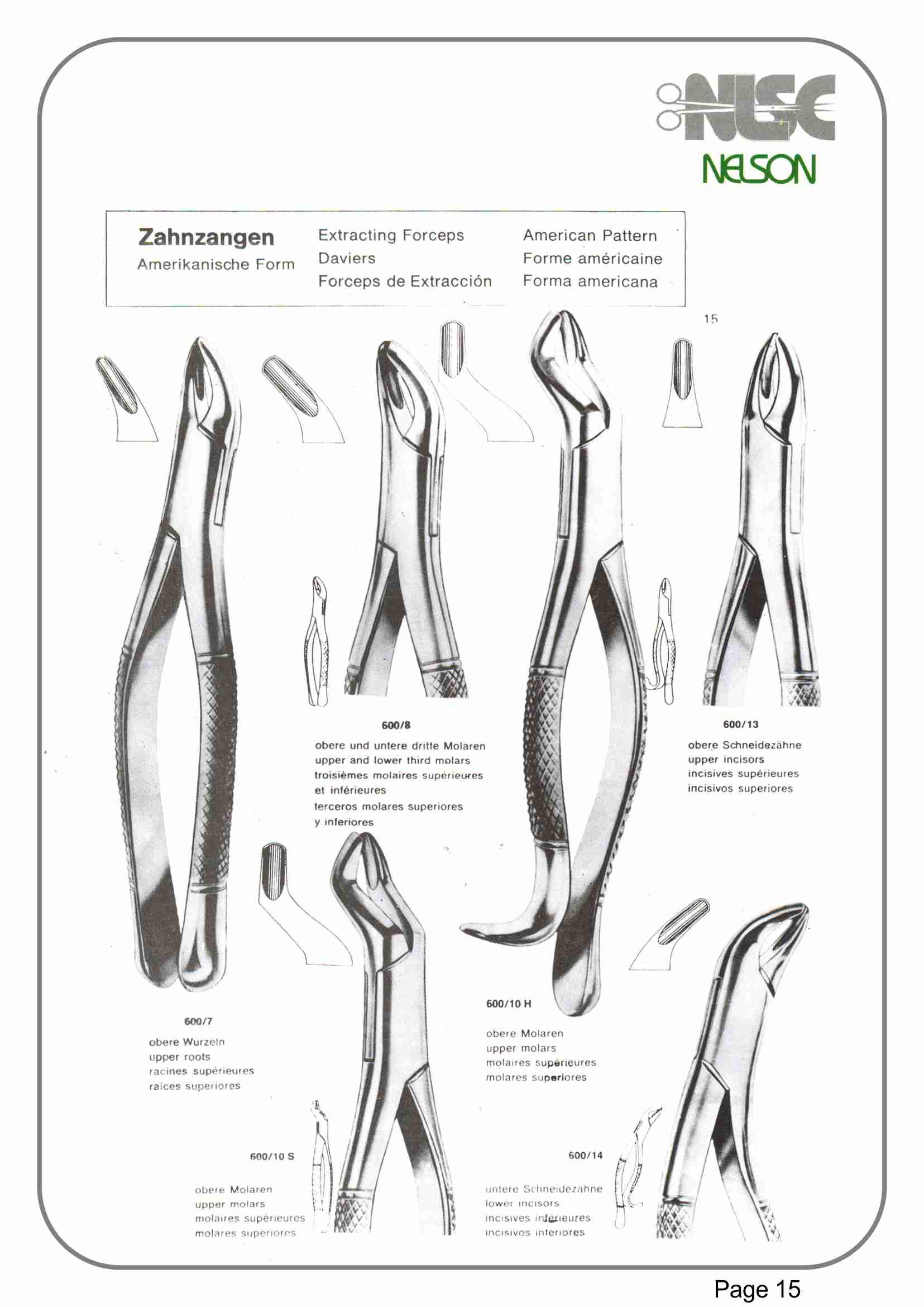 Extracting Forceps - American