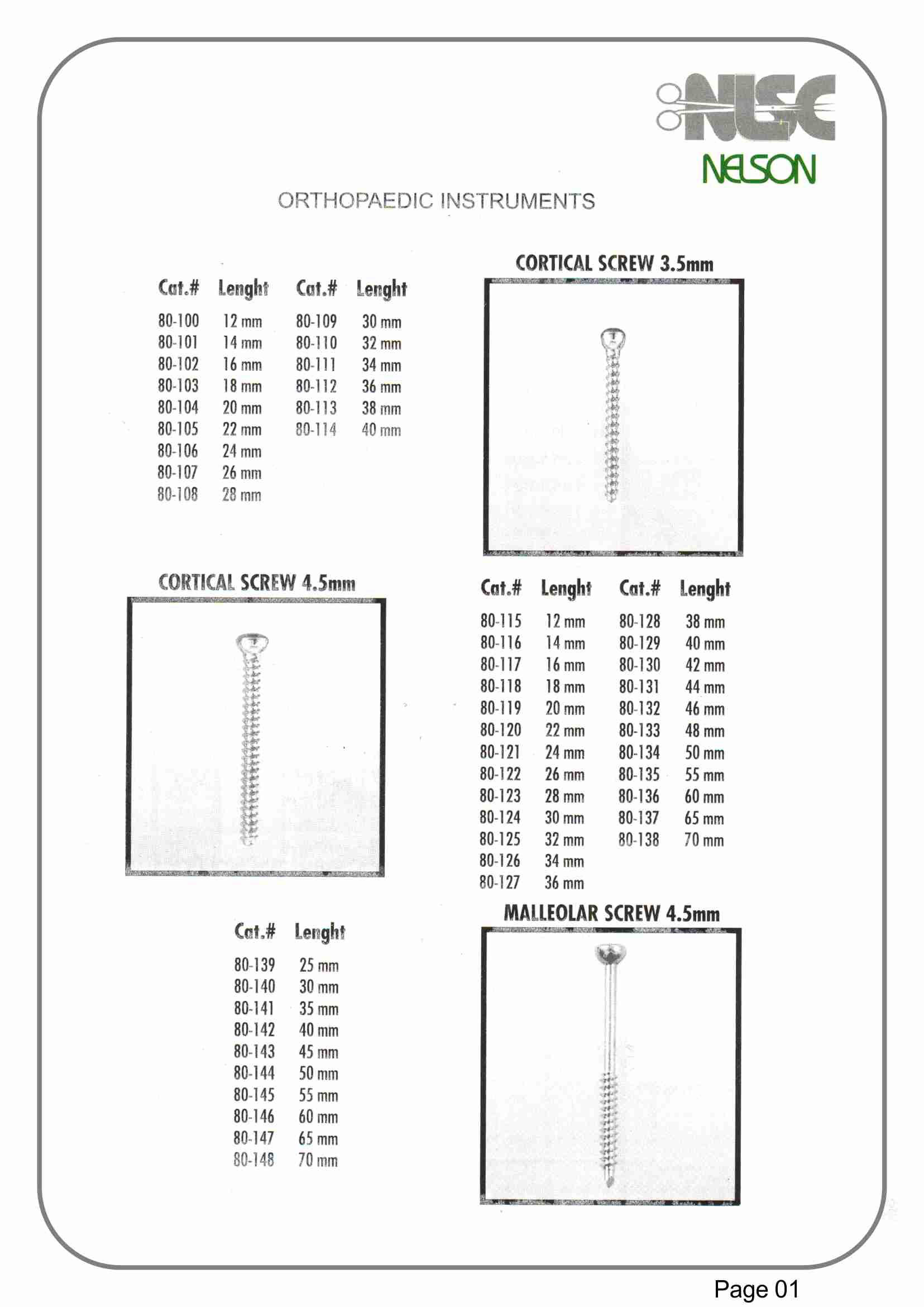 Orthopaedic Instruments